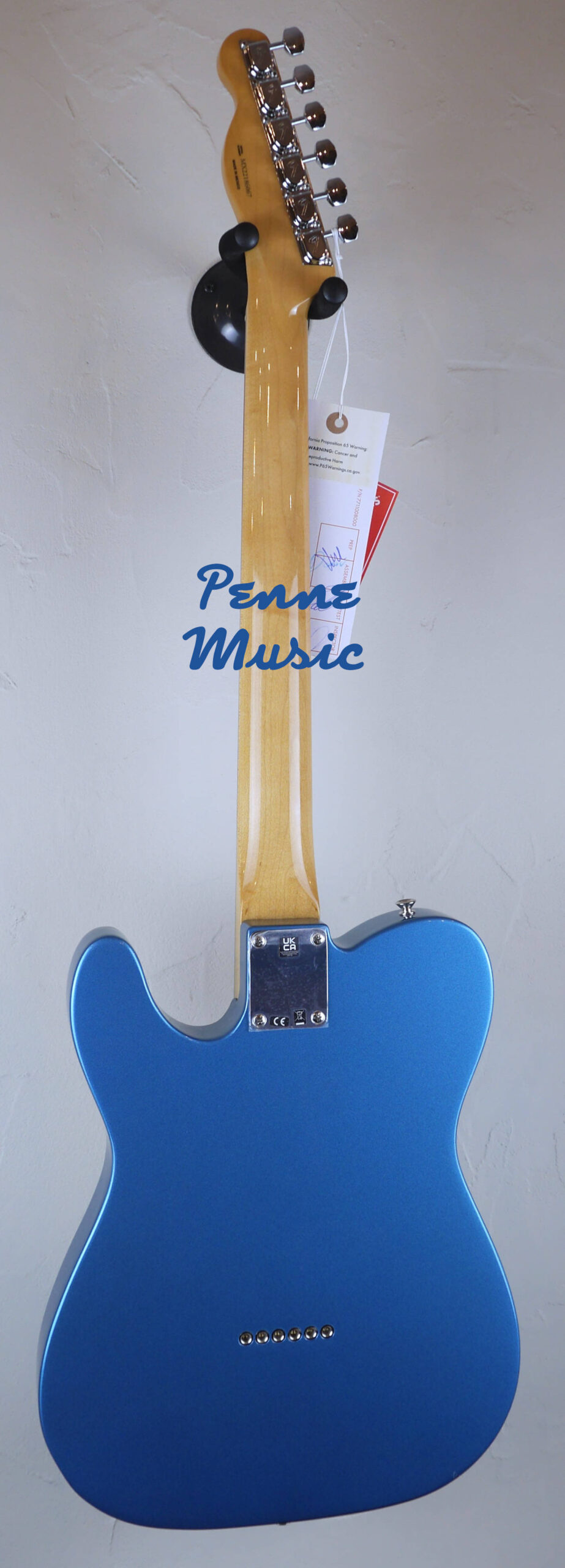 Fender Limited Edition Vintera 70 Telecaster Lake Placid Blue with Custom Shop Twisted Tele 2