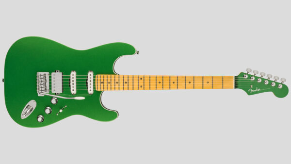 Fender Aerodyne Special Strato HSS Speed Green Met. 0252102376 Made in Japan con custodia Fender