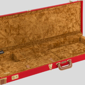Fender Classic Wood Case Strato/Tele Fiesta Red 2