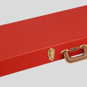 Fender Classic Wood Case Strato/Tele Fiesta Red 3