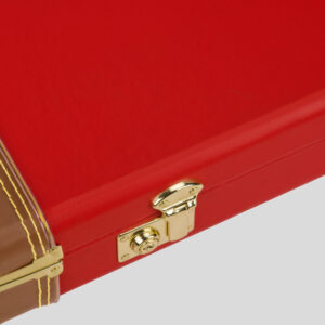 Fender Classic Wood Case Strato/Tele Fiesta Red 5