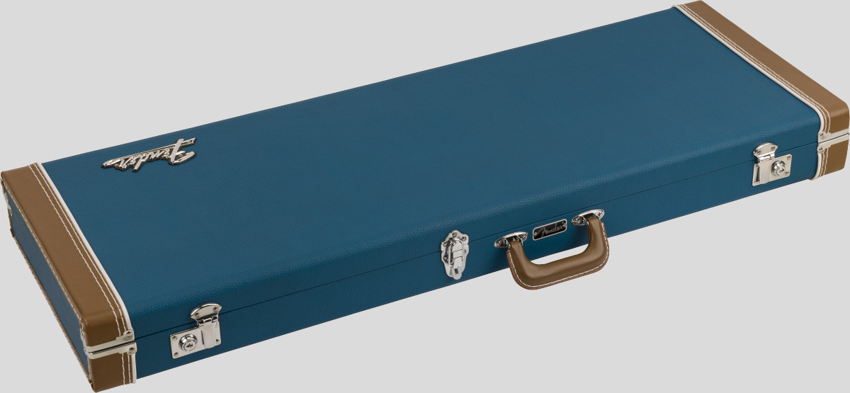 Fender Classic Wood Case Strato/Tele Lake Placid Blue 3