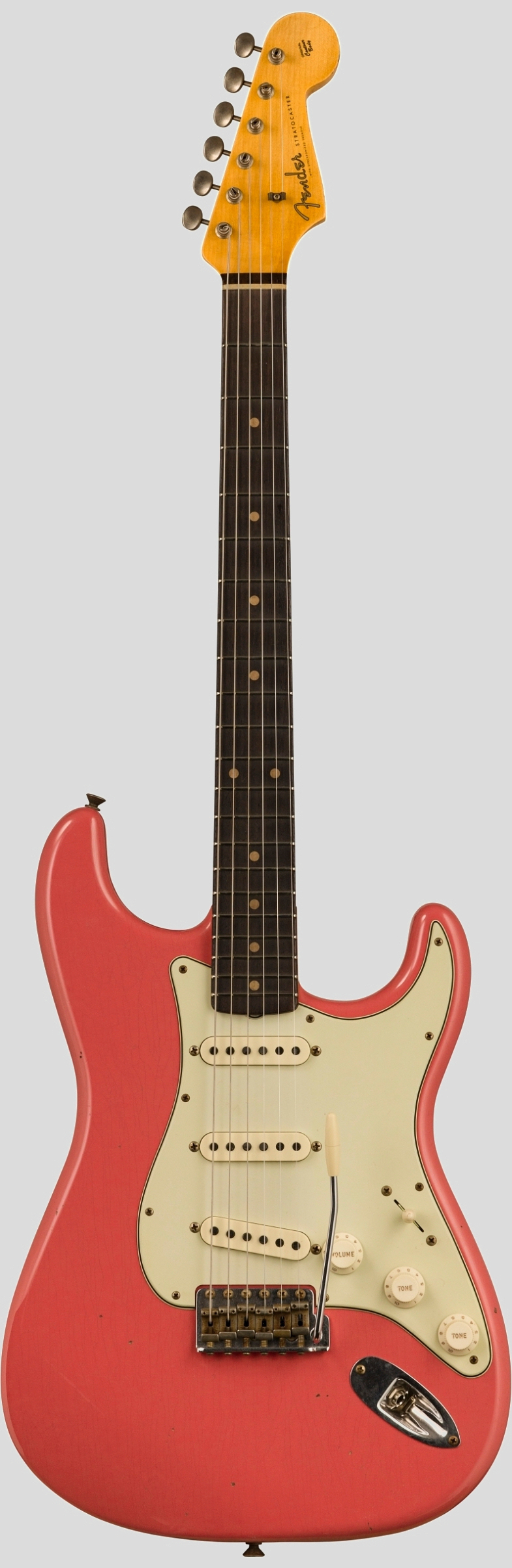 Fender Custom Shop Limited Edition 59 Stratocaster Super Faded Aged Fiesta Red J.Relic 1