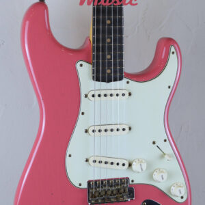 Fender Custom Shop Limited Edition 1959 Stratocaster Super Faded Aged Fiesta Red J.Relic 4