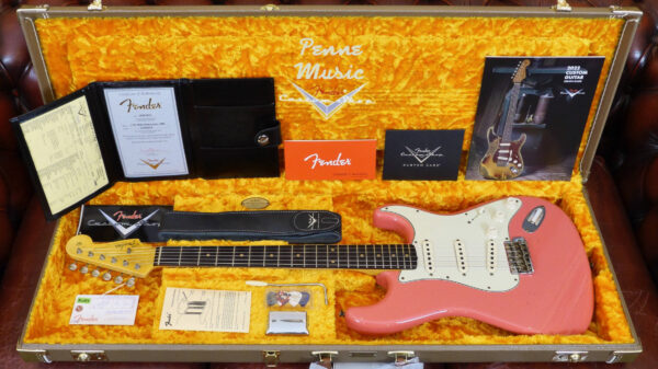 Fender Custom Shop Limited Edition 1959 Stratocaster Faded Aged Fiesta Red J.Relic 9236080920