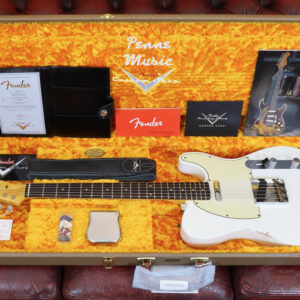 Fender Custom Shop Limited Edition 1961 Telecaster Aged Olympic White Relic 1