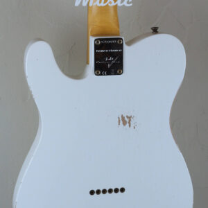 Fender Custom Shop Limited Edition 1961 Telecaster Aged Olympic White Relic 5