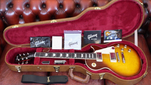 Gibson Les Paul Standard 60 2022 Iced Tea LPS600ITNH1 Made in Usa inclusa custodia rigida