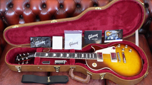 Gibson Les Paul Standard 60 Iced Tea 19/04/2022 LPS600ITNH1 Made in Usa inclusa custodia rigida