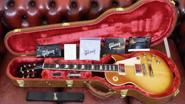 Gibson Les Paul Standard 60 2022 Unburst LPS600UBNH1 Made in Usa inclusa custodia rigida