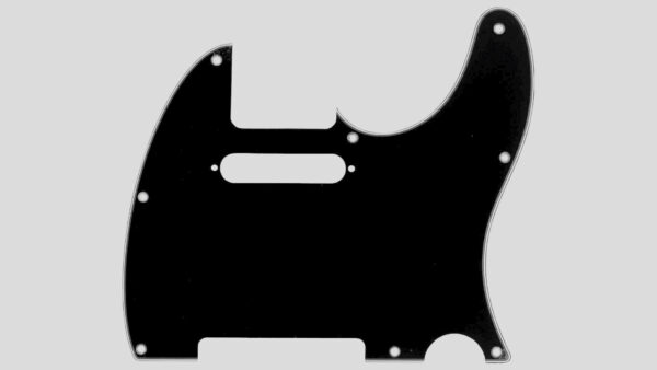 Fender 8-Hole Telecaster Pickguard Black 0991356000 Fender Genuine Parts Made in Usa