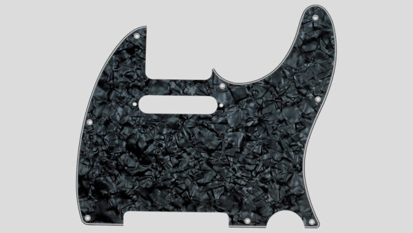 Fender 8-Hole Telecaster Pickguard Black Pearl 0992151000 Fender Genuine Parts Made in Usa