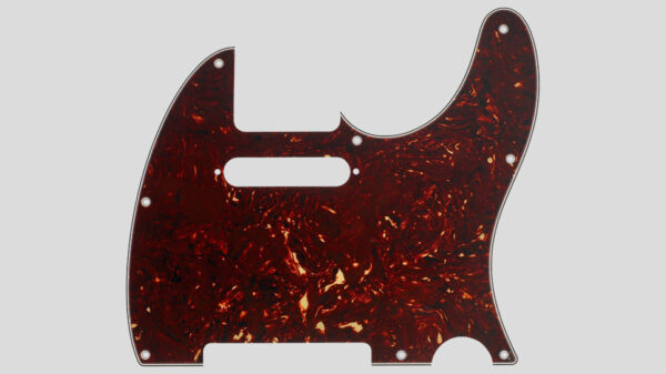 Fender 8-Hole Tele Pickguard Tortoise Shell 0992152000 Fender Genuine Parts Made in Usa