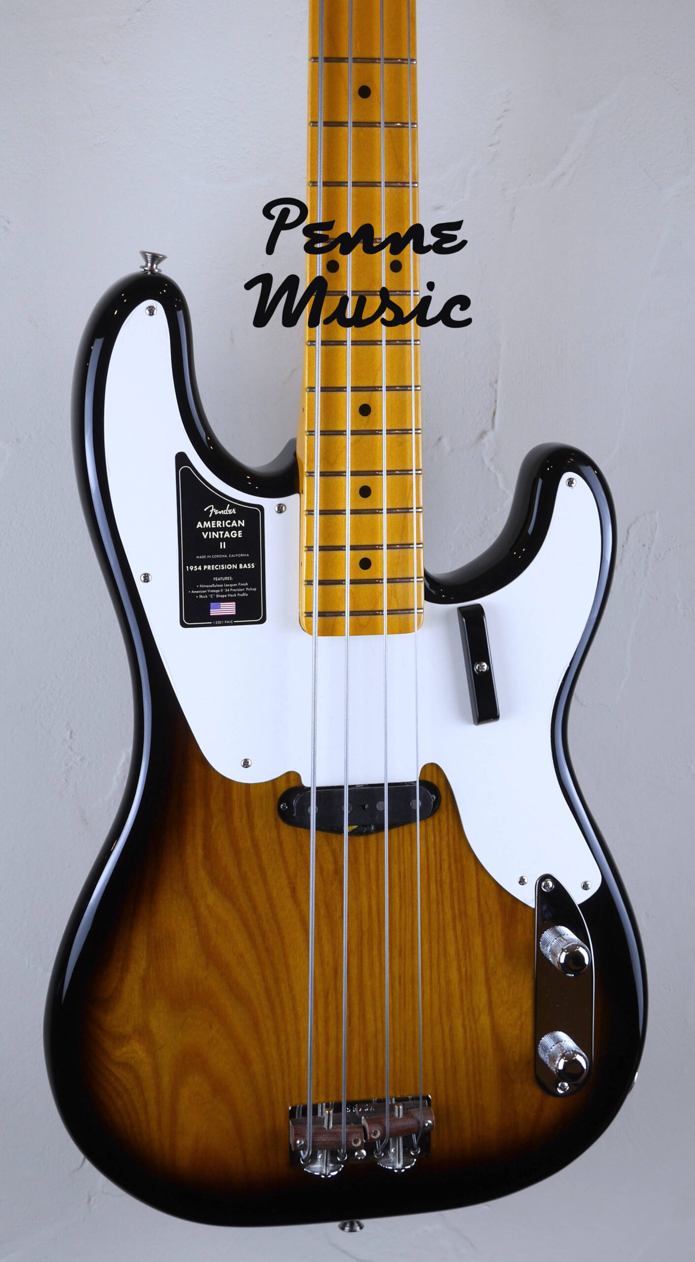 Fender American Vintage II 1954 Precision Bass 2-Color Sunburst 4