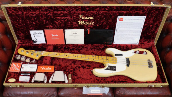 Fender American Vintage II 1954 Precision Bass Vintage Blonde 0190152807 Made in Usa