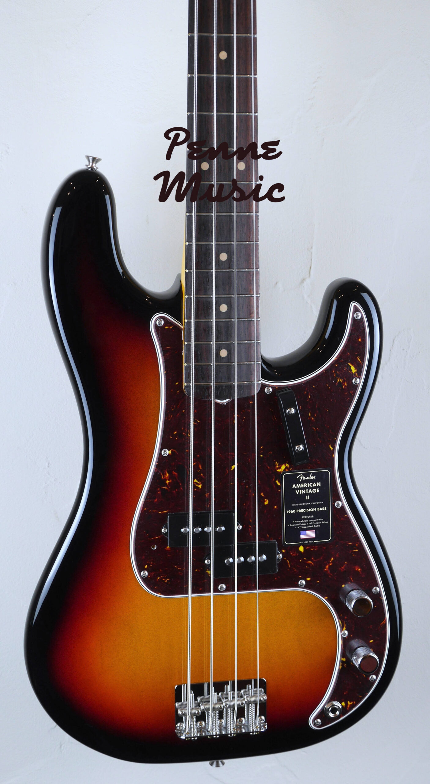 Fender American Vintage II 1960 Precision Bass 3-Color Sunburst 4