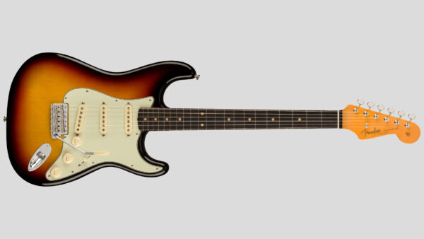 Fender American Vintage II 1961 Stratocaster 3-Color Sunburst 0110250800 inclusa custodia rigida