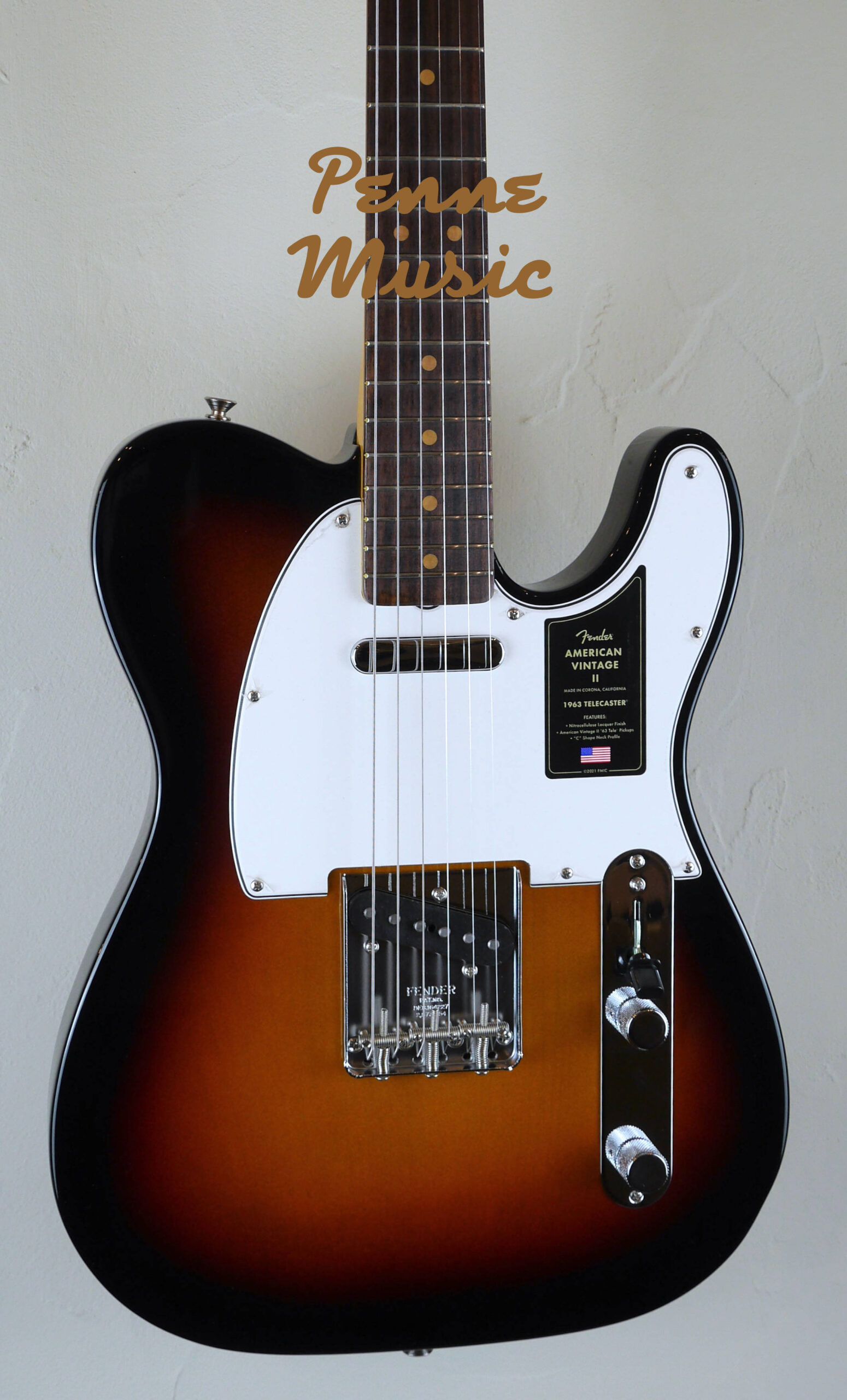 Fender American Vintage II 1963 Telecaster 3-Color Sunburst 4