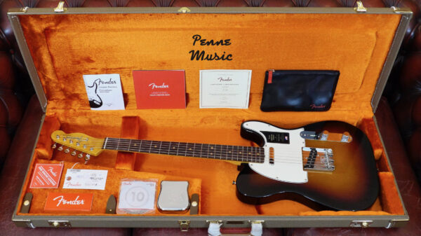 Fender American Vintage II 1963 Telecaster 3-Color Sunburst 0110380800 inclusa custodia rigida