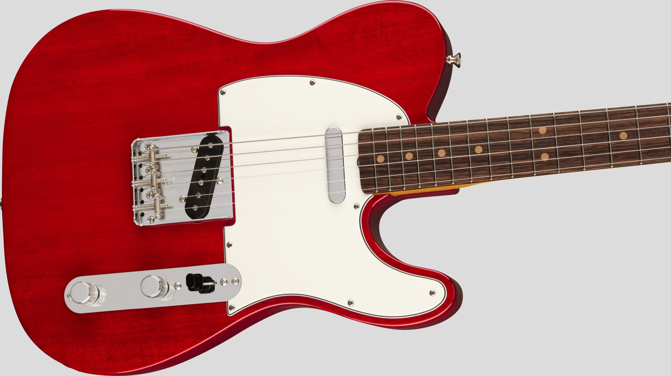 Fender American Vintage II 1963 Telecaster Crimson Red Transparent 3