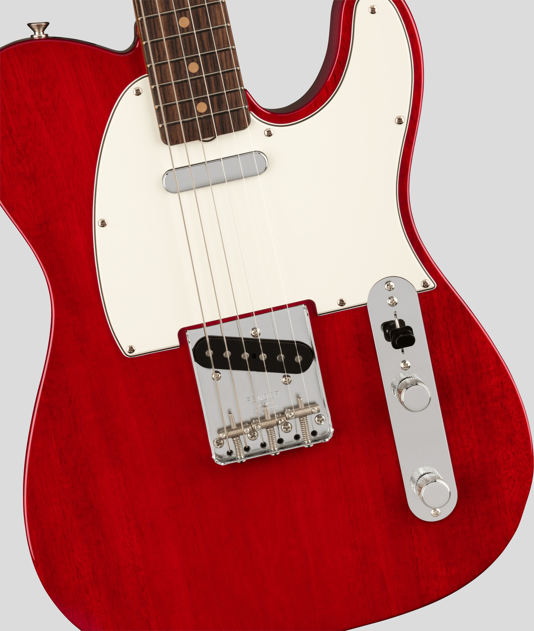 Fender American Vintage II 1963 Telecaster Crimson Red Transparent 4