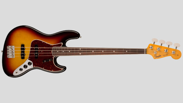 Fender American Vintage II 1966 Jazz Bass 3-Color Sunburst 0190170800 inclusa custodia rigida