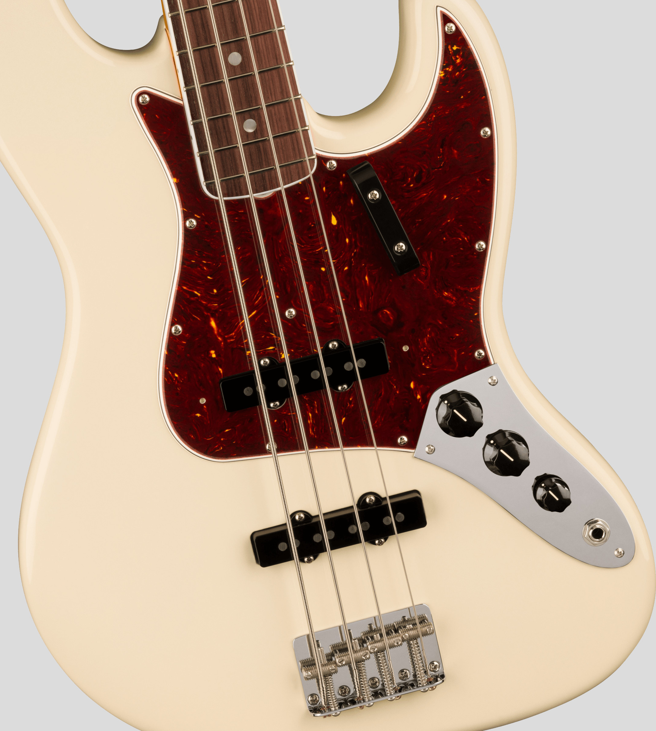 Fender American Vintage II 1966 Jazz Bass Olympic White 4