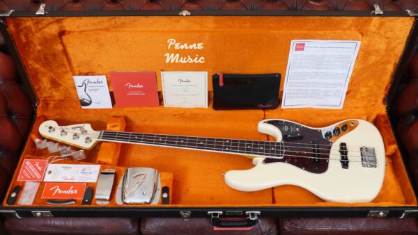 Fender American Vintage II 1966 Jazz Bass Olympic White 0190170805 Made in Usa