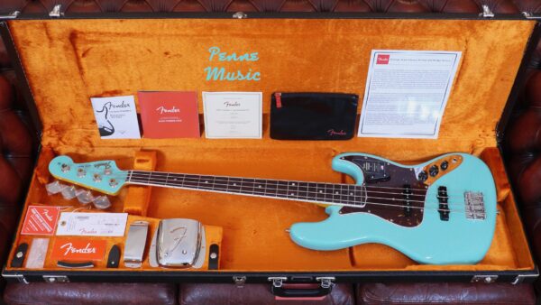 Fender American Vintage II 1966 Jazz Bass Sea Foam Green 0190170849 Made in Usa