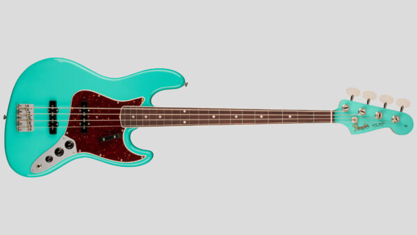 Fender American Vintage II 1966 Jazz Bass Sea Foam Green 0190170849 inclusa custodia rigida
