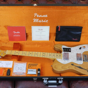 Fender American Vintage II 1972 Telecaster Thinline Aged Natural 1