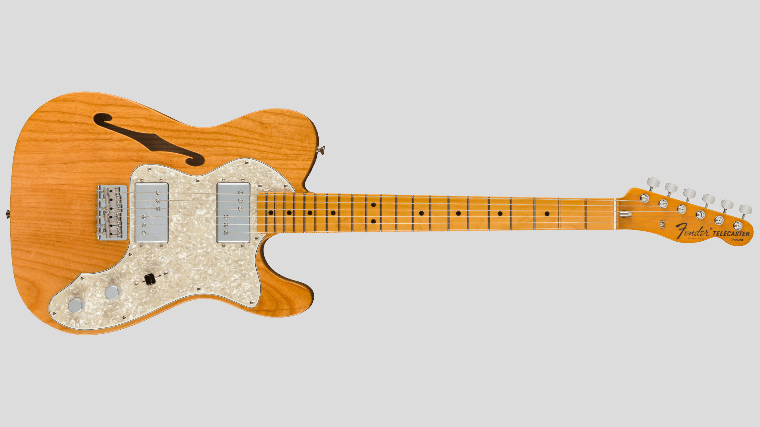 Fender Avii 1972 Telecaster Thinline Aged Natural 0110392834