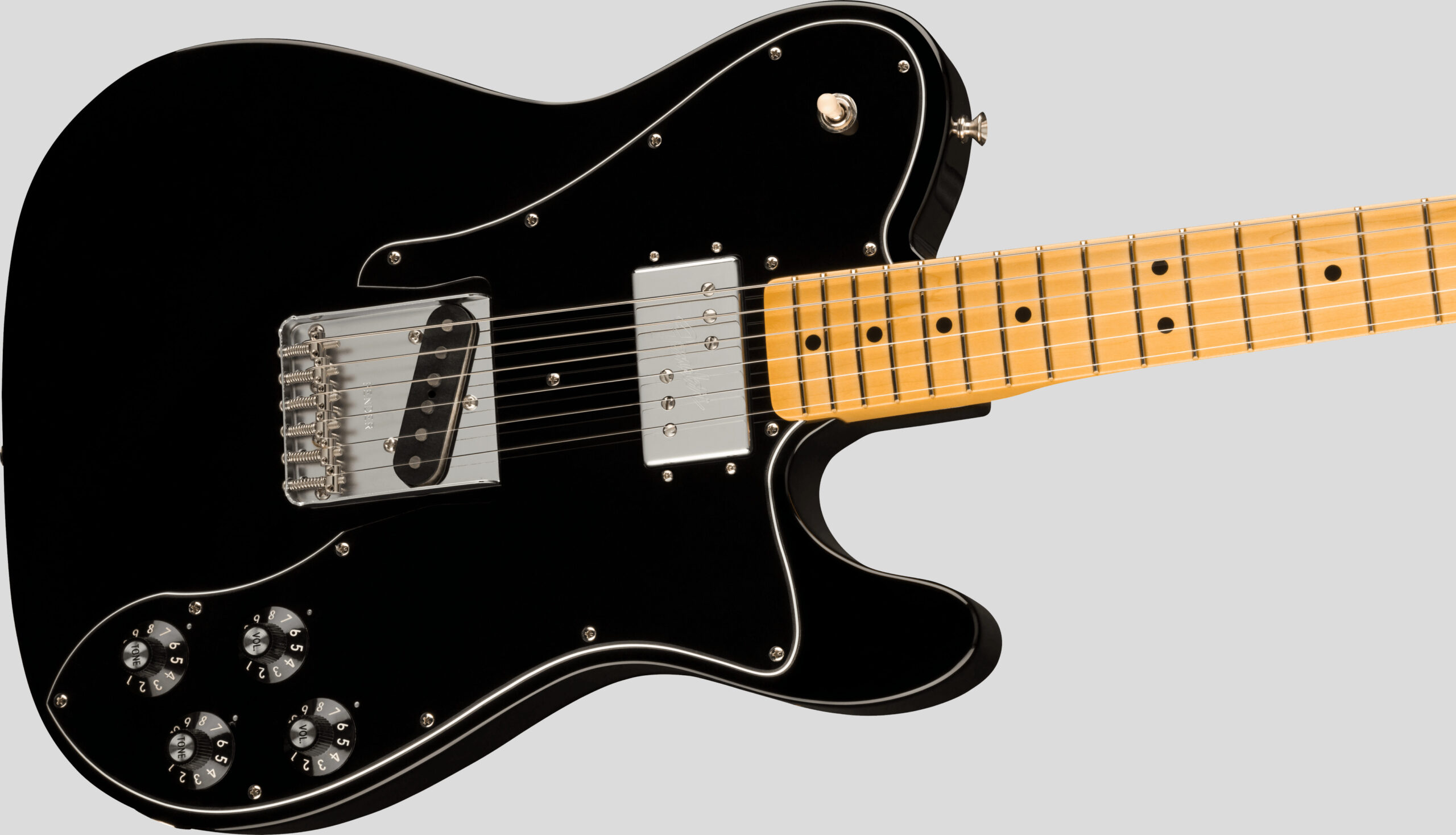 Fender American Vintage II 1977 Telecaster Custom Black 3