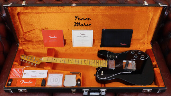 Fender American Vintage II 1977 Telecaster Custom Black 0110442806 inclusa custodia rigida