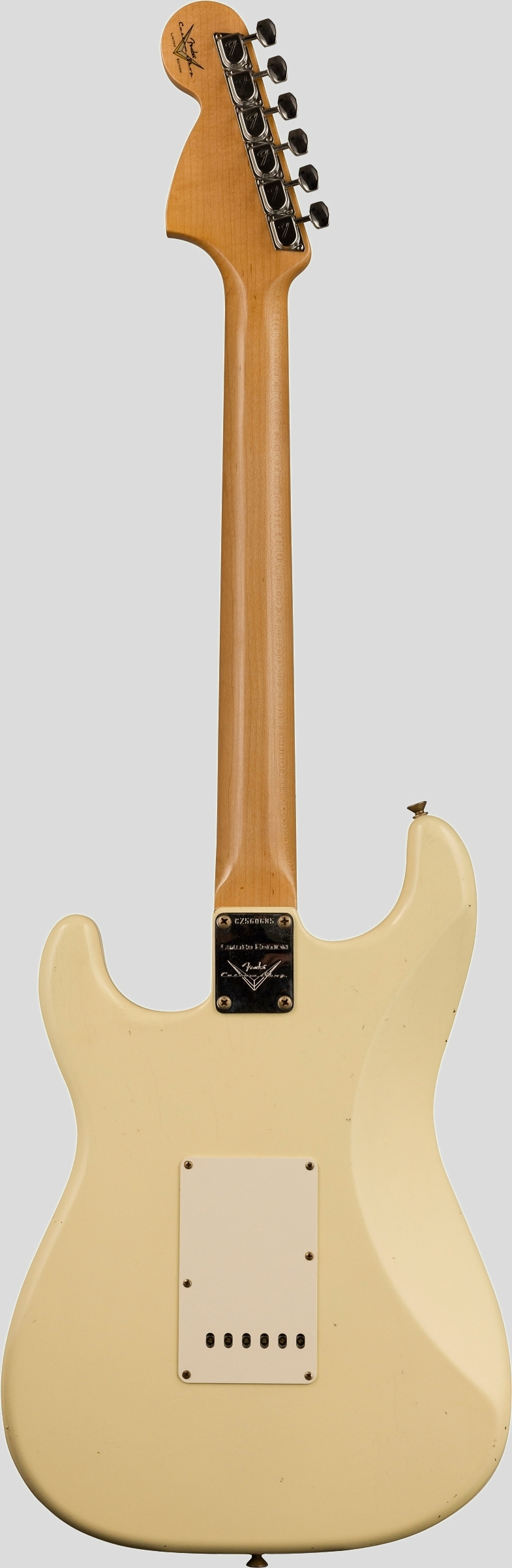 Fender Custom Shop Limited Edition 1969 Stratocaster Aged Vintage White J.Relic 2