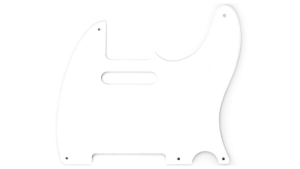 Fender Pure Vintage 5-Hole Telecaster Pickguard White 0051514049 Fender Genuine Parts Made in Usa