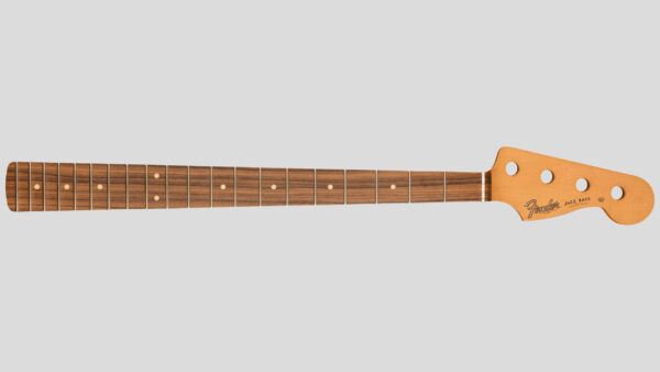 Fender Road Worn 60 Jazz Bass Neck Mid 60 C 20 Medium Jumbo 9.5" Pau Ferro 0990226921 Made in Mexico