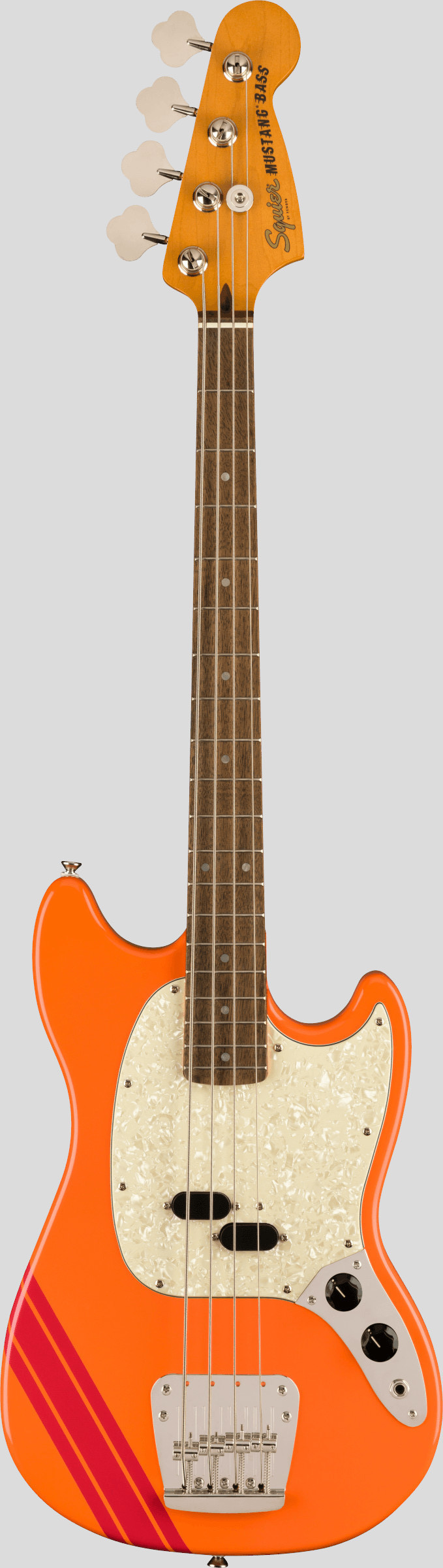 Squier by Fender Limited Edition Classic Vibe 60 Competition Mustang Bass Capri Orange 1