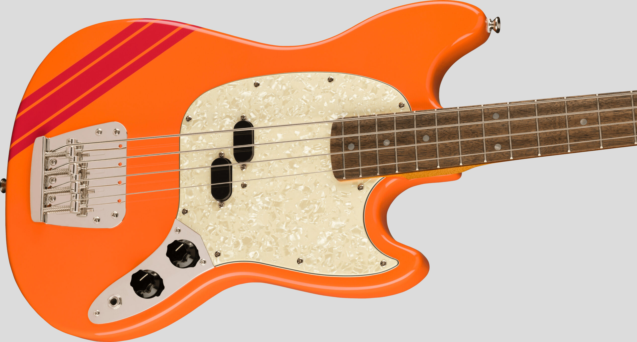 Squier by Fender Limited Edition Classic Vibe 60 Competition Mustang Bass Capri Orange 3