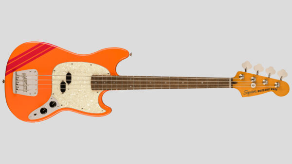 Squier by Fender Ltd Ed Classic Vibe 60 Competition Mustang Bass Capri Orange 0374573596