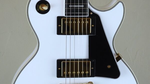 Epiphone by Gibson Les Paul Custom Alpine White EILCAWGH1 