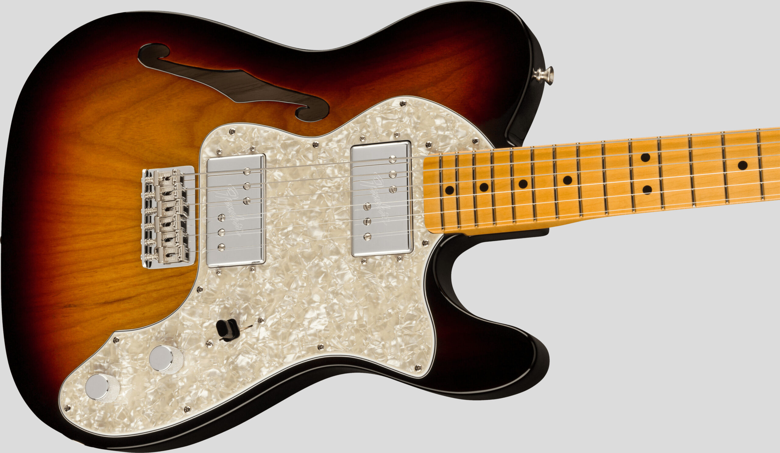 Fender American Vintage II 1972 Telecaster Thinline 3-Color Sunburst 3