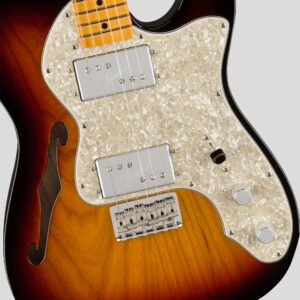 Fender American Vintage II 1972 Telecaster Thinline 3-Color Sunburst 4