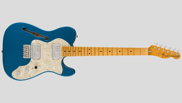 Fender American Vintage II 1972 Tele Thinline Lake Placid Blue 0110392802 inclusa custodia rigida