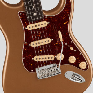 Fender Limited Edition American Professional II Stratocaster Rosewood Neck Firemist Gold 4