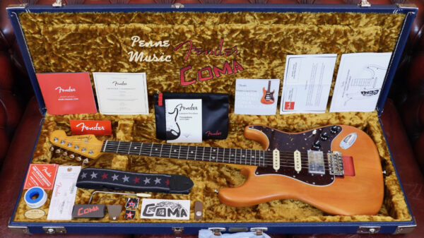 Fender Michael Landau Coma Stratocaster Coma Red 0115610839 Made in Usa inclusa custodia rigida