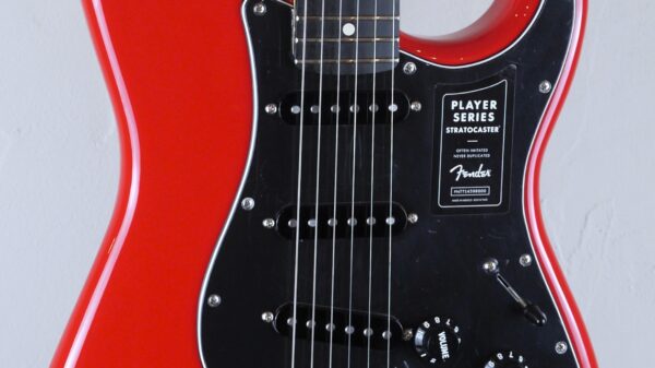 Fender Limited Edition Player Stratocaster Ferrari Red with Ebony Fingerboard 0144612548