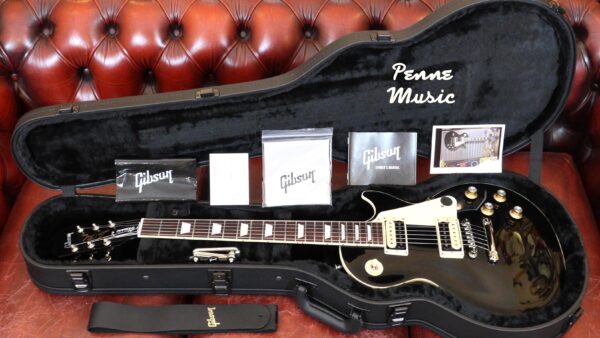 Gibson Les Paul Classic Ebony LPCS00EBNH1 Made in Usa inclusa custodia rigida