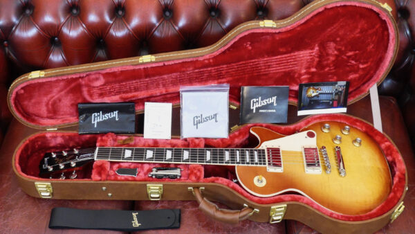 Gibson Les Paul Standard 60 2022 Unburst LPS600UBNH1 Made in Usa inclusa custodia rigida