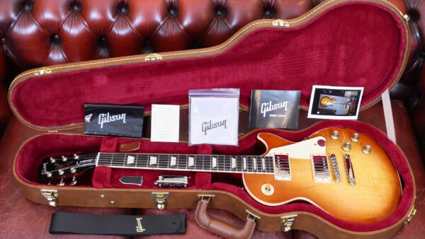 Gibson Les Paul Standard 60 2022 Unburst LPS600UBNH1 Made in Usa inclusa custodia rigida